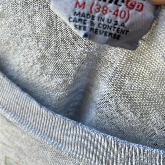 vintage 1993 taz college sports  crewneck  sweater Warner bros. looney tunes md - Picture 3 of 9